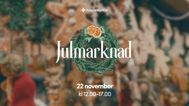 Julmarknad i Ansgarskyrkan